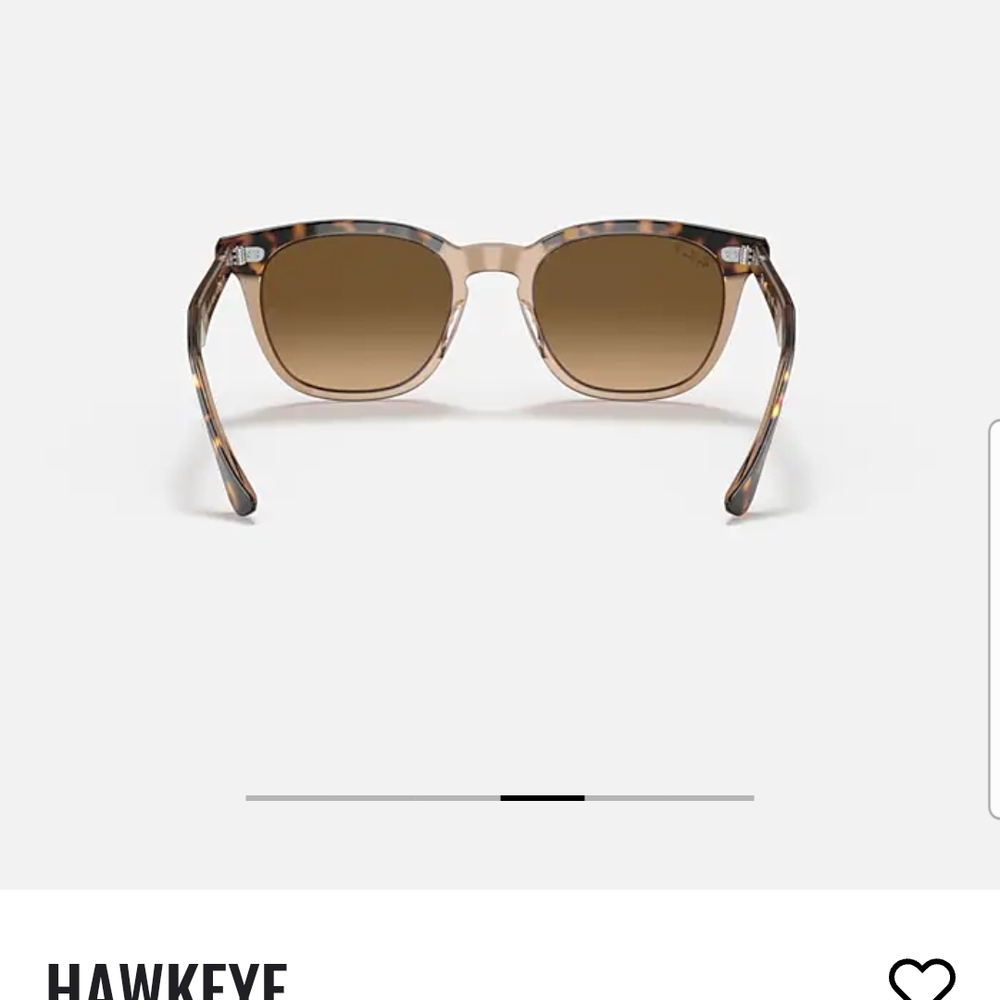 Ray-Ban Tortoise Frame Sunglasses with Brown Lenses - Picture 4 of 12